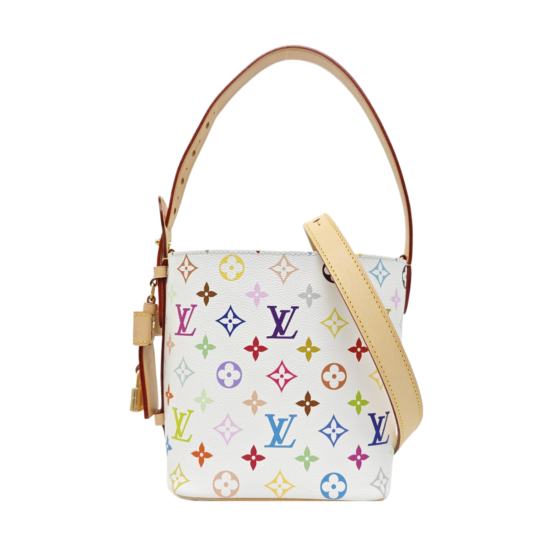 LV × TM ALL IN BB Monogram Coated Canvas White