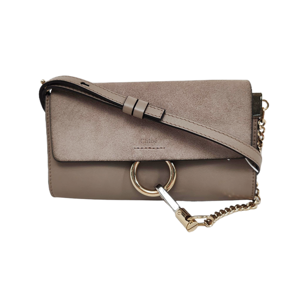 Faye Piel de Becerro Gris