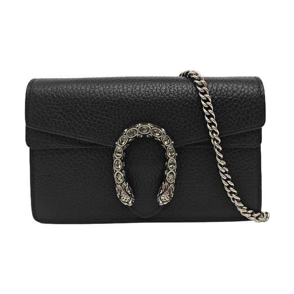 Dionysus Super Mini Calfskin Black