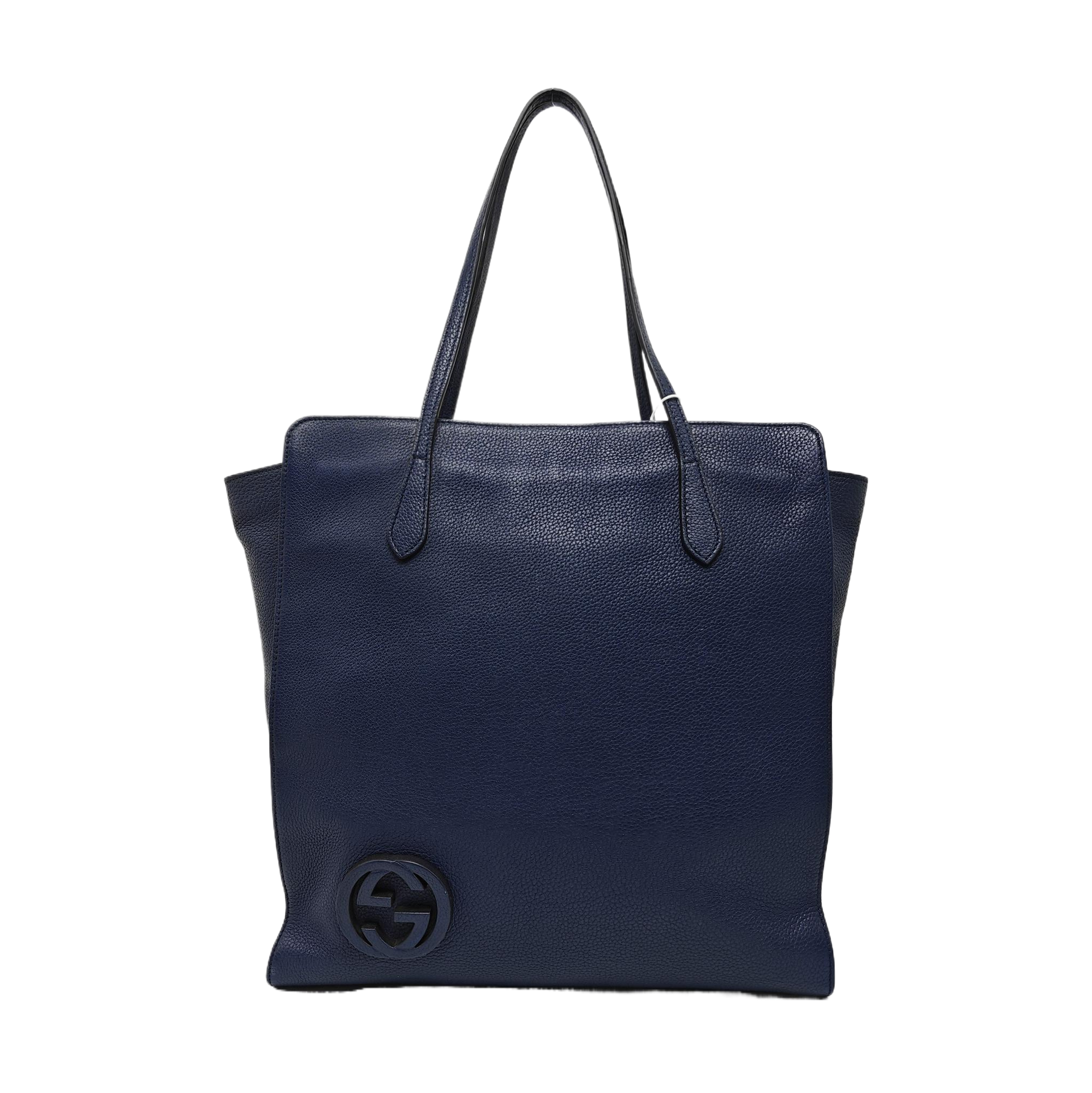 Calfskin Shoulder Bag Blue