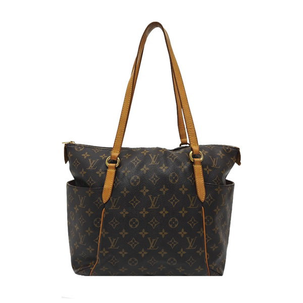TOTALLY MM Monogram Coated Canvas Brown