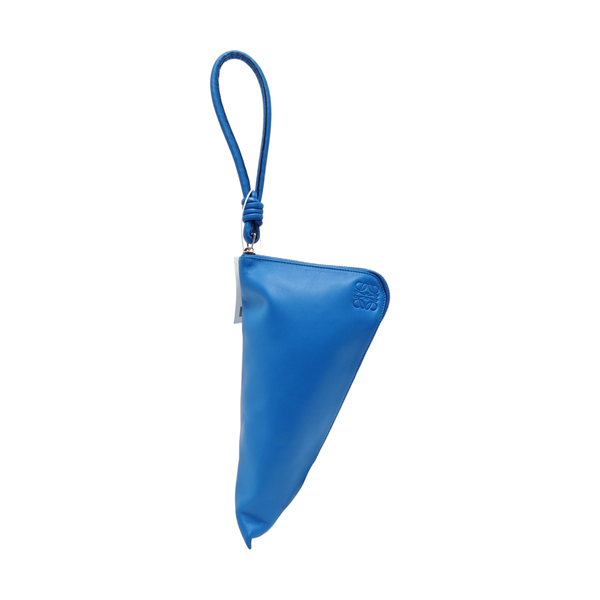 Monogram Calfskin Top Handle Bag Blue