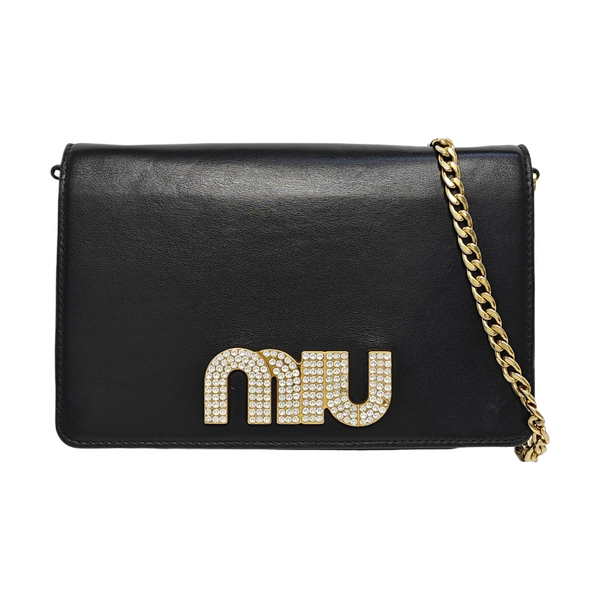 Matelassé Mini Lambskin Black