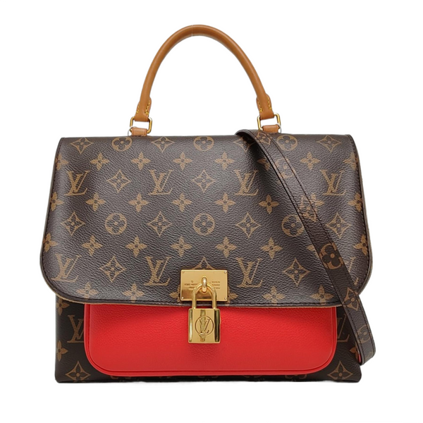 MARIGNAN Monogram Coated Canvas Brown