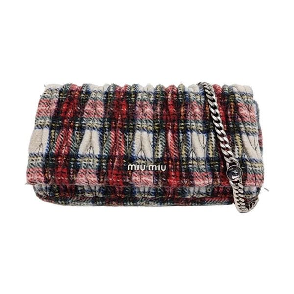 Wool Shoulder Bag Multicolor