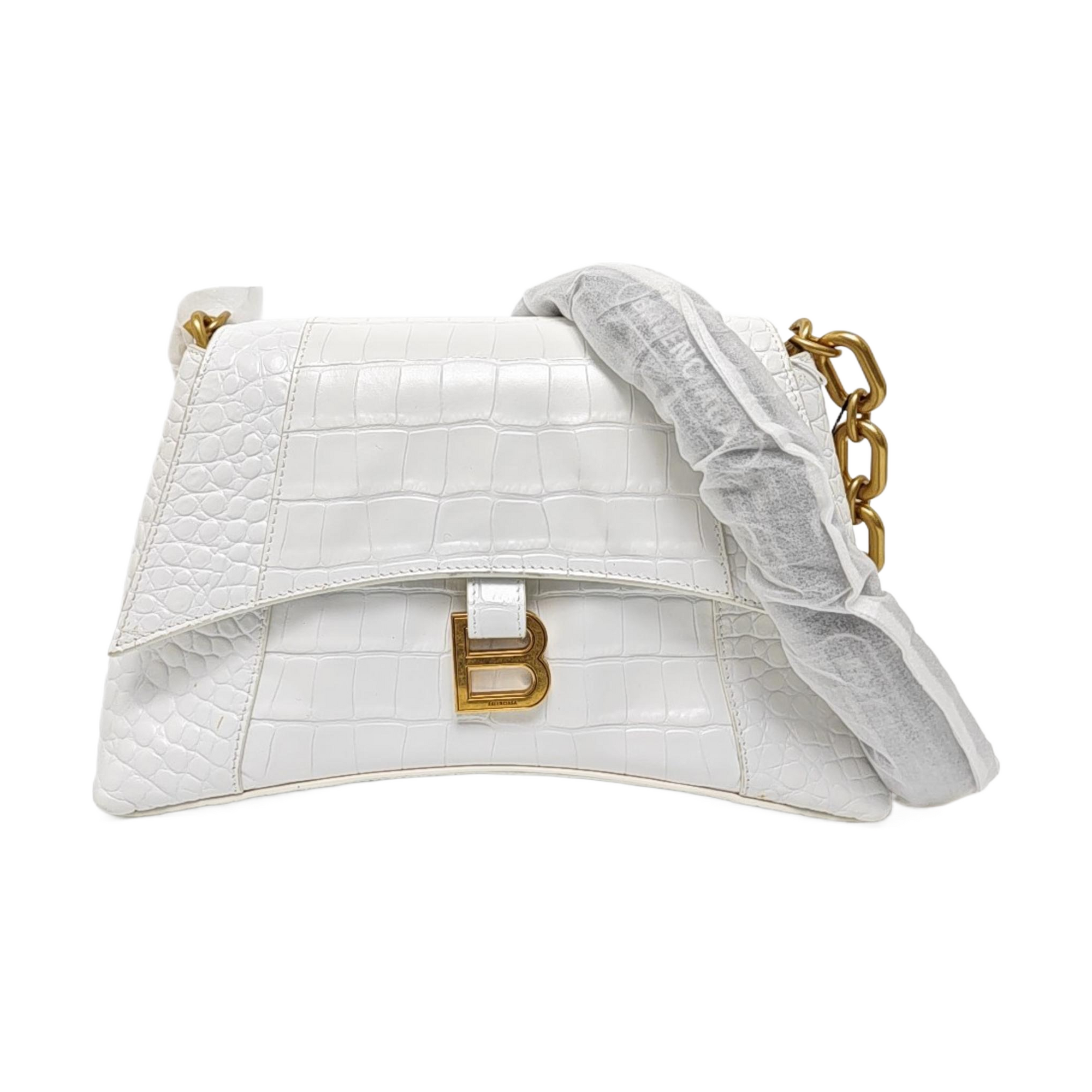Downtown Calfskin White