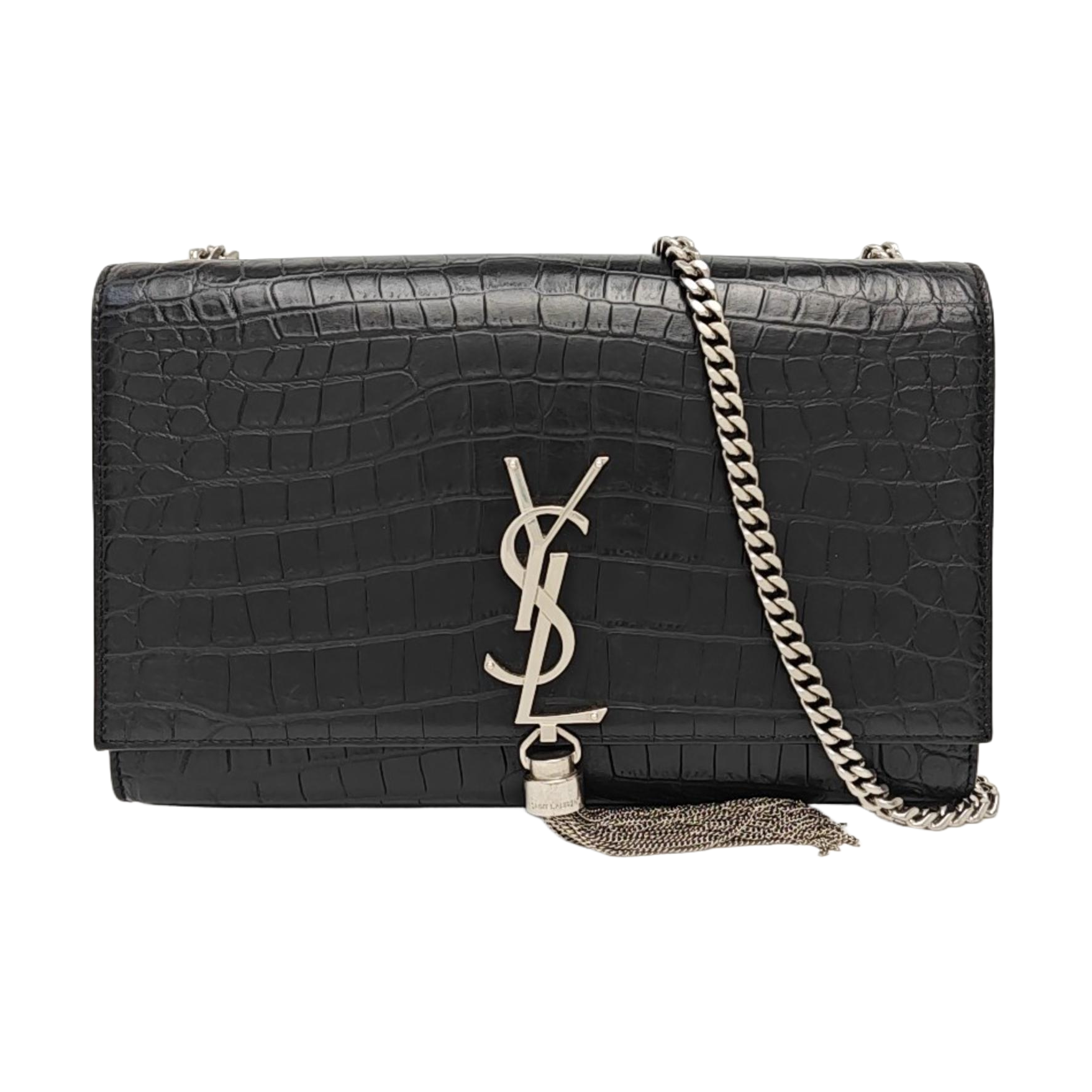 KATE Medium Calfskin Black