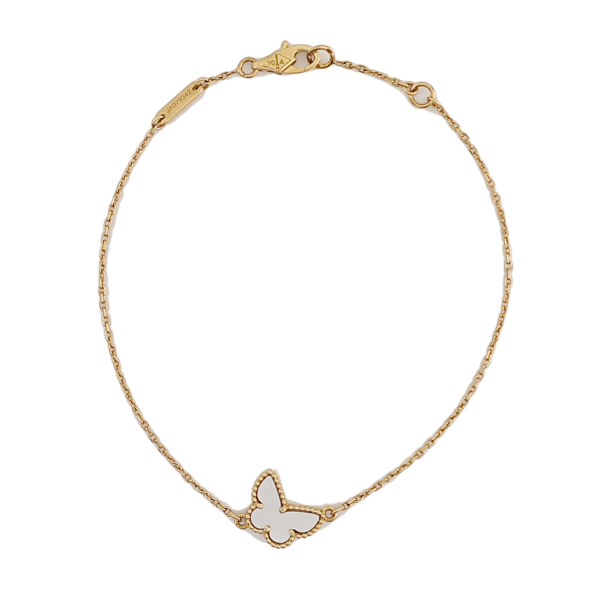 Sweet Alhambra 18k Gold Bracelet
