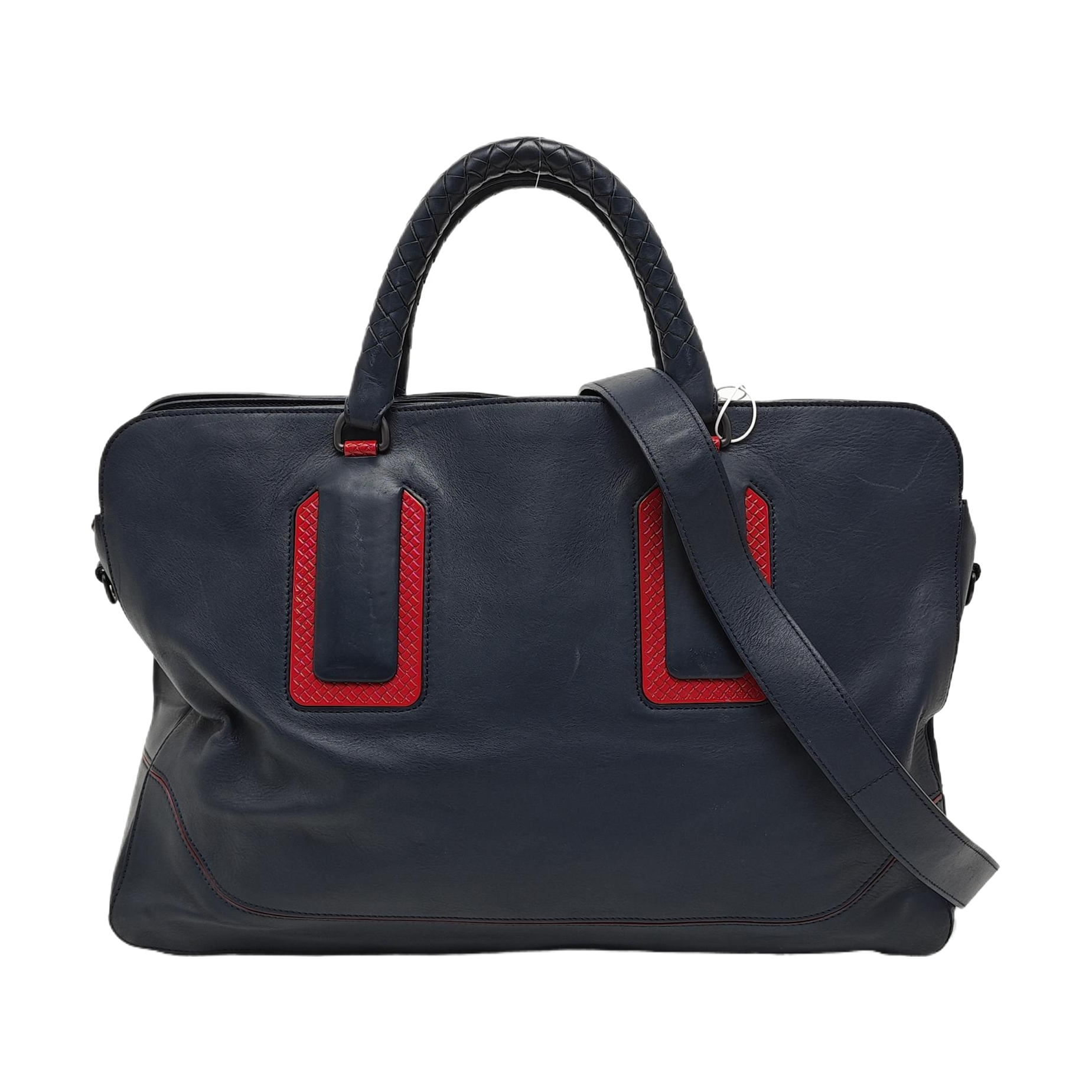 Calfskin Shoulder Bag Blue