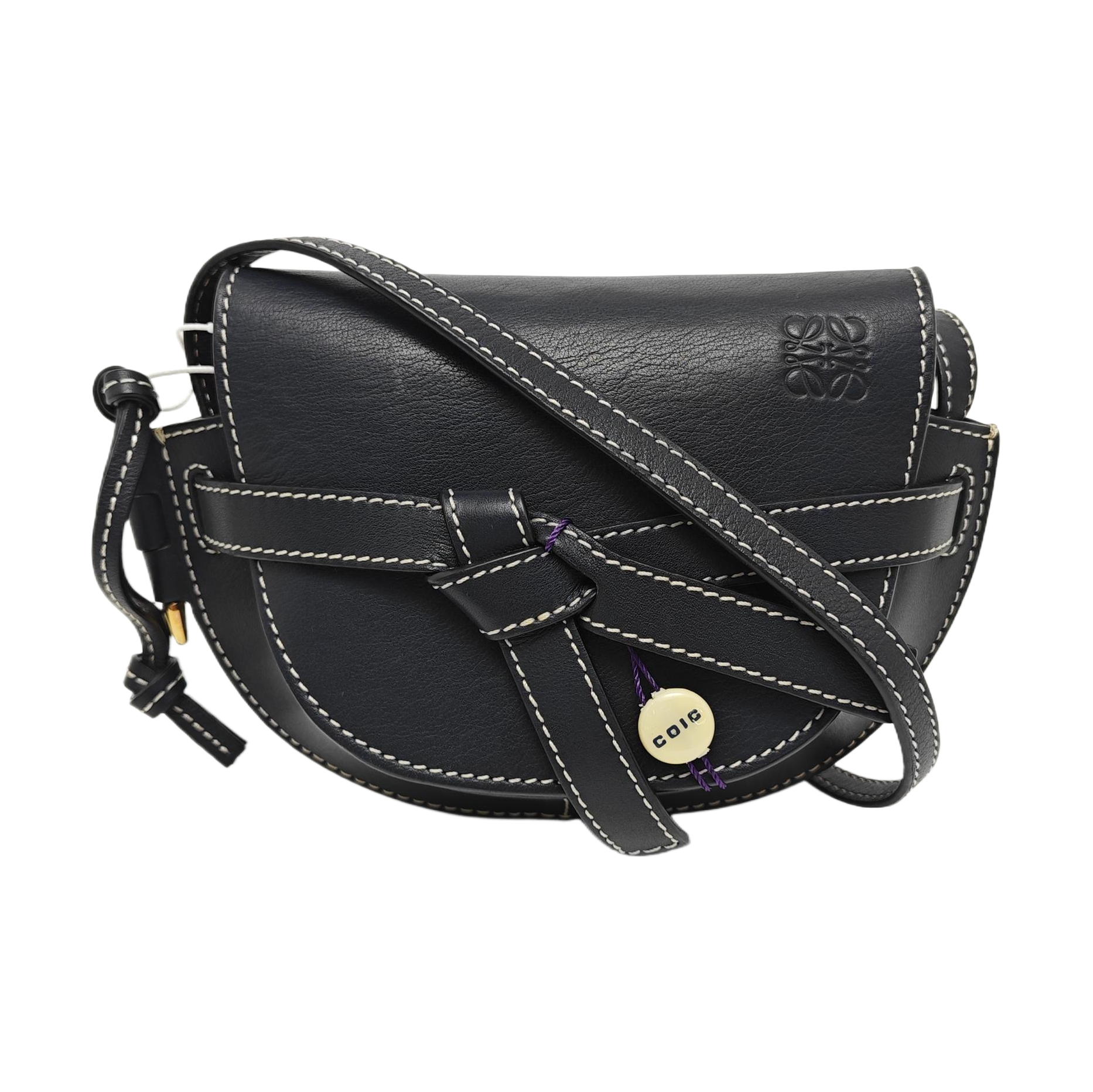 Gate Mini Calfskin Black
