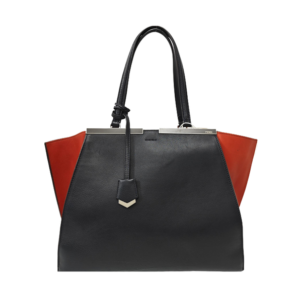 Calfskin Top Handle Bag Blue