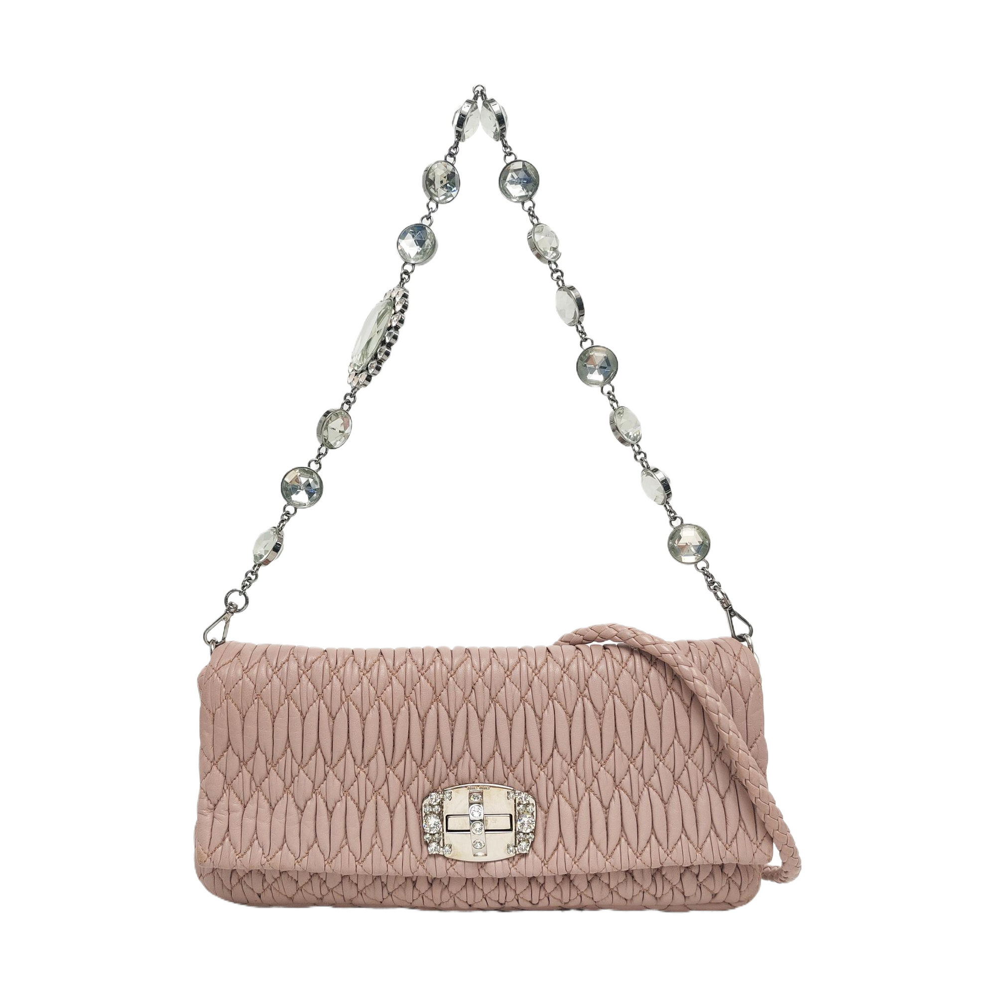 Crystal Lambskin Pink