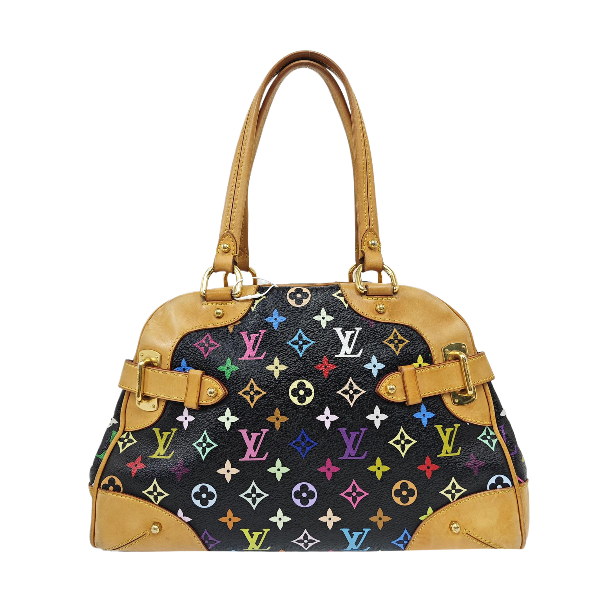 LV × TM CLAUDIA Monogram Coated Canvas Black