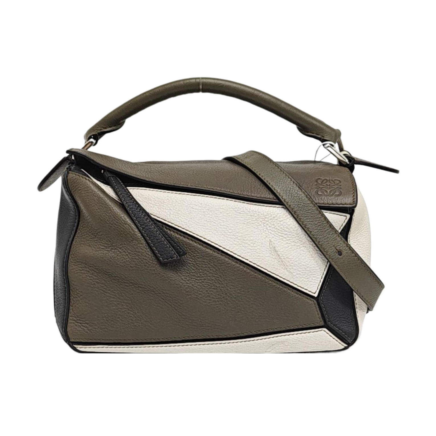 Puzzle Small Calfskin Multicolor