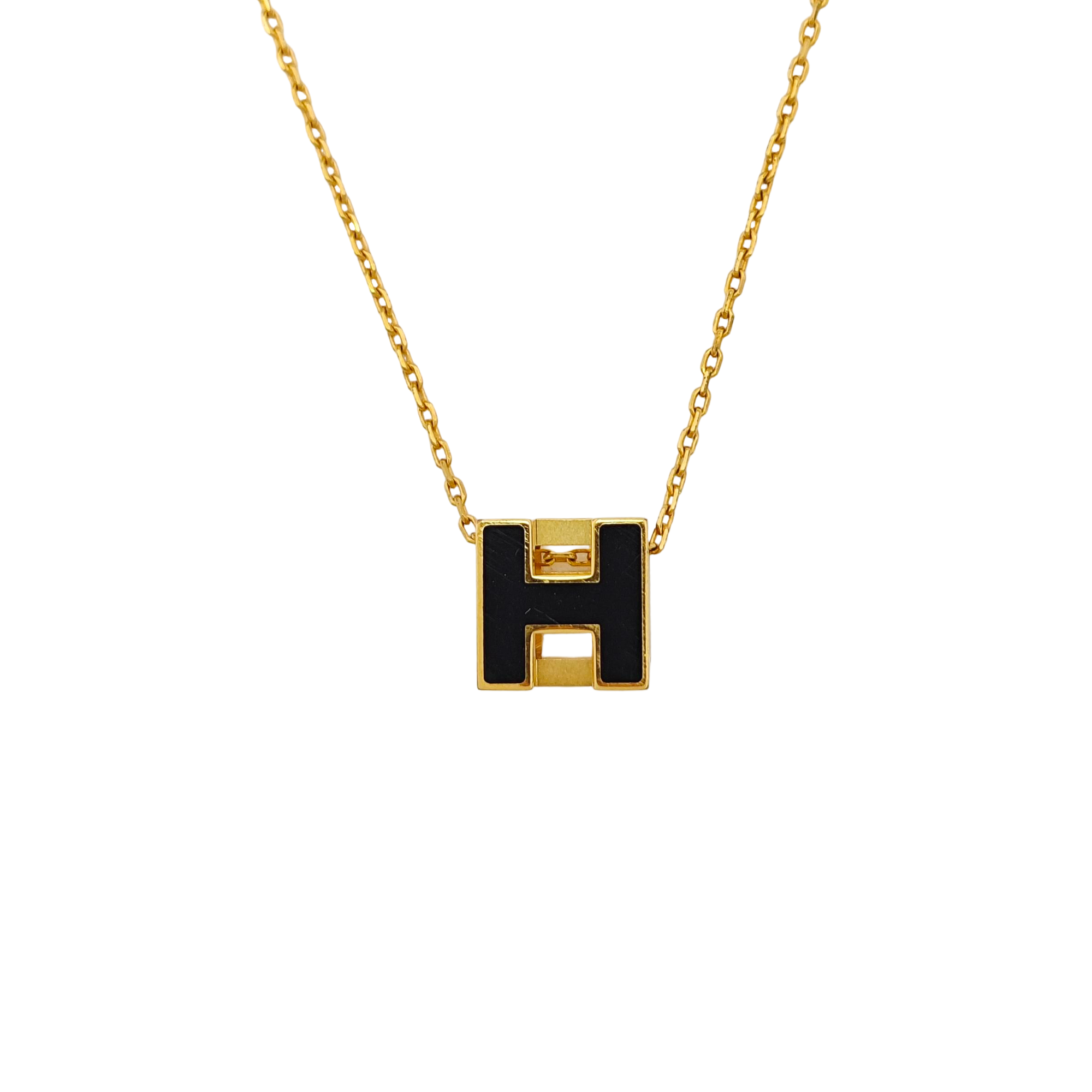 Cage D'h Metal Gold Necklace