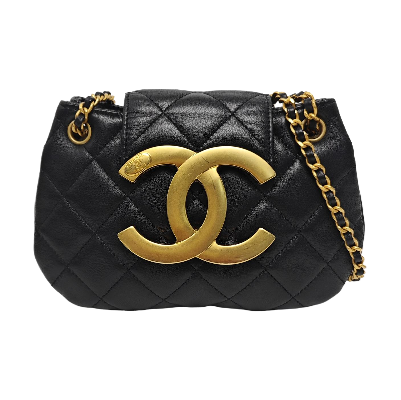 Quilted Lambskin Small Black