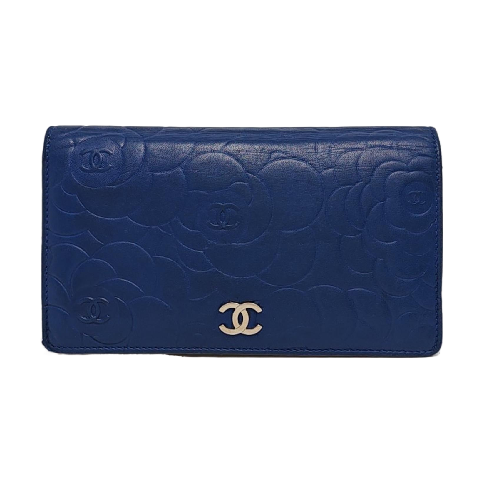 Lambskin Wallet Blue