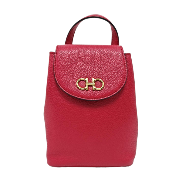 Gancini Mini Calfskin Pink
