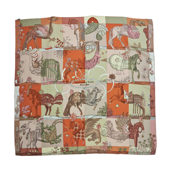Mulberry Silk Silk Scarf Orange