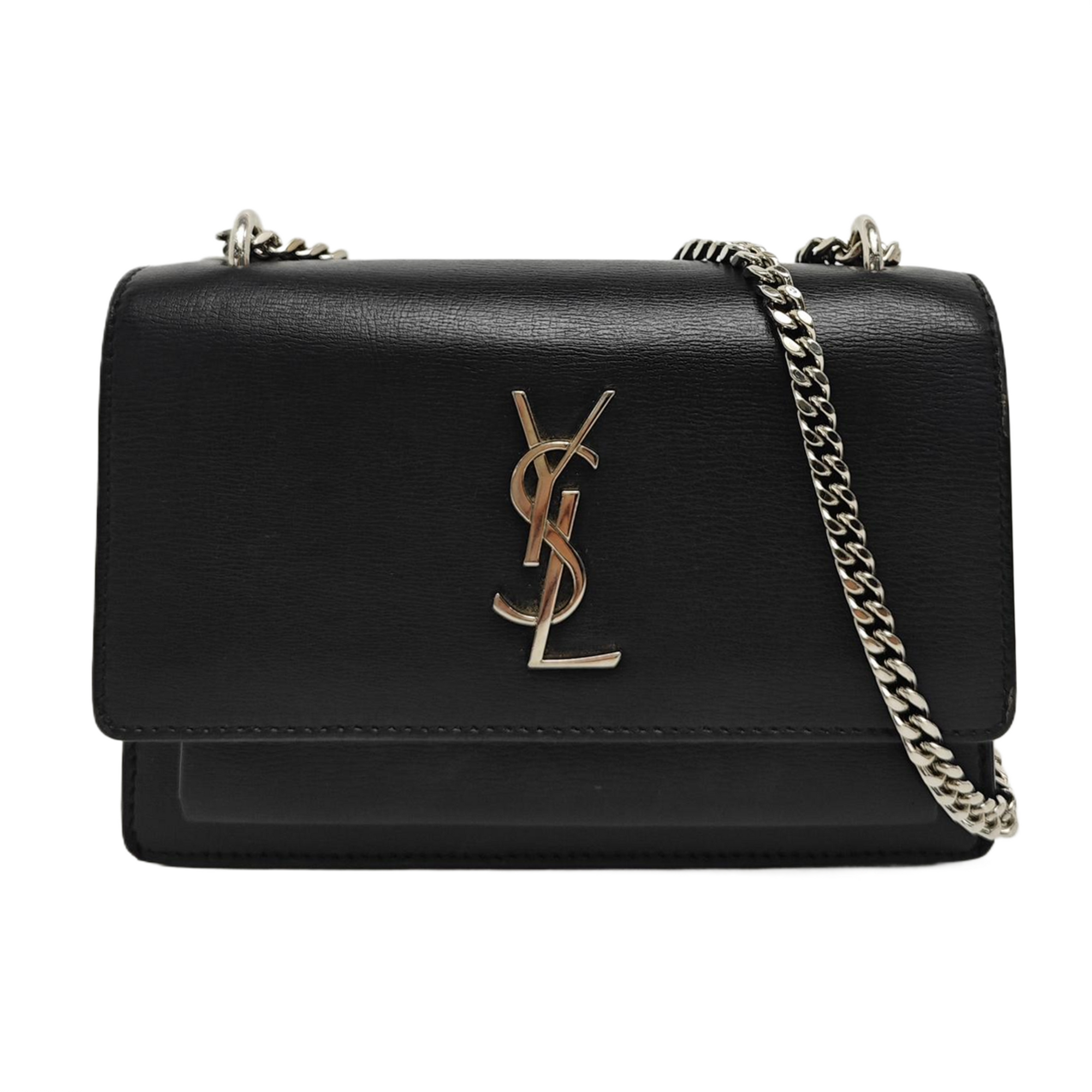 SUNSET Mini Calfskin Black