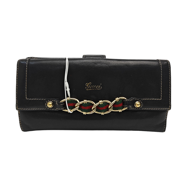 Calfskin Wallet Black
