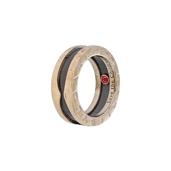 B.ZERO1 925 Sterling Silver Ring EU 48