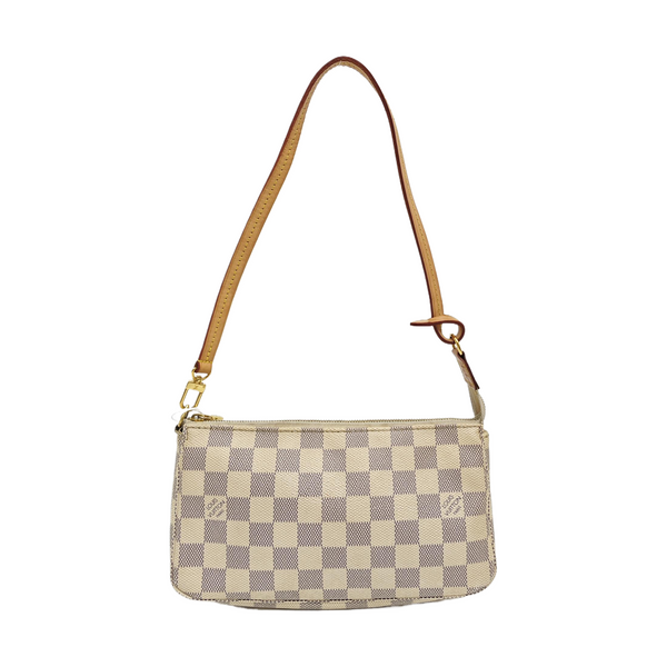 ACCESSOIRES GM Damier Azur Coated Canvas White