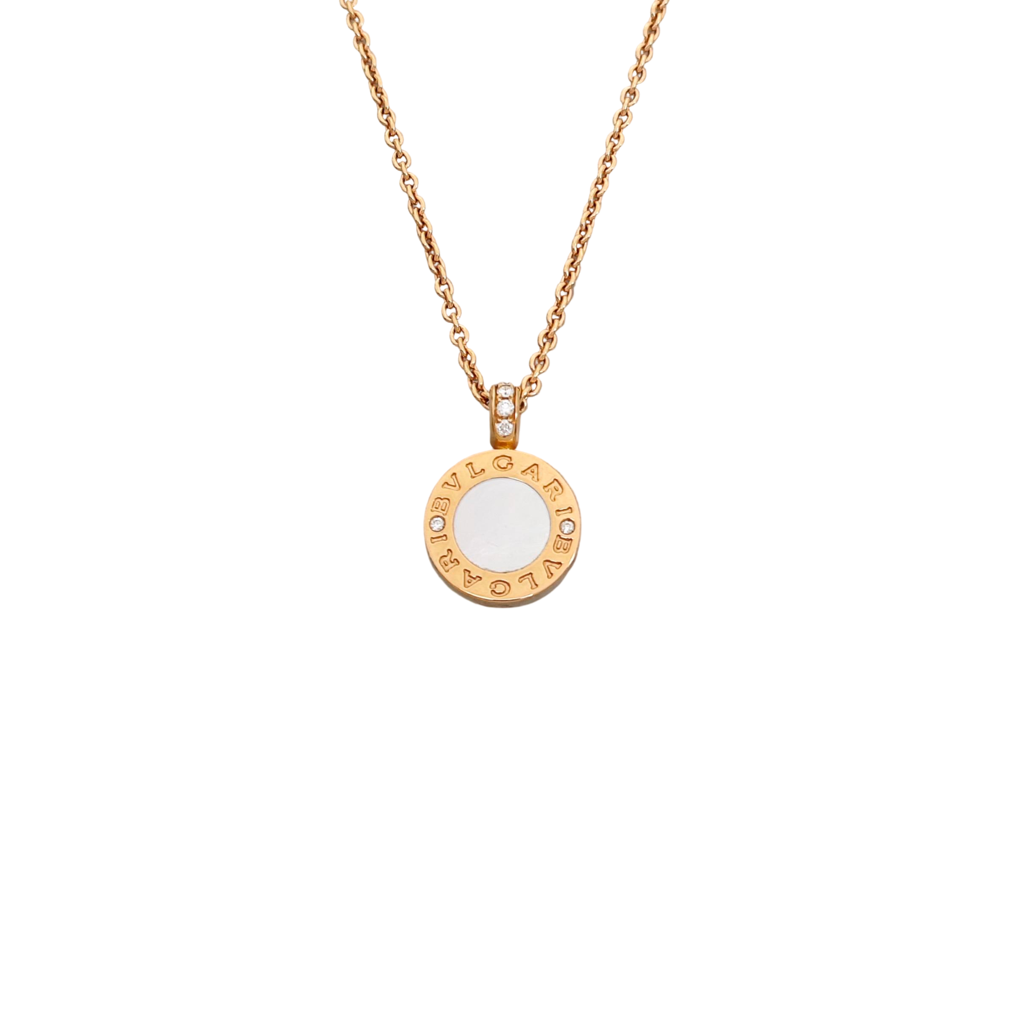 BVLGARI BVLGARI 18k Rose Gold Necklace