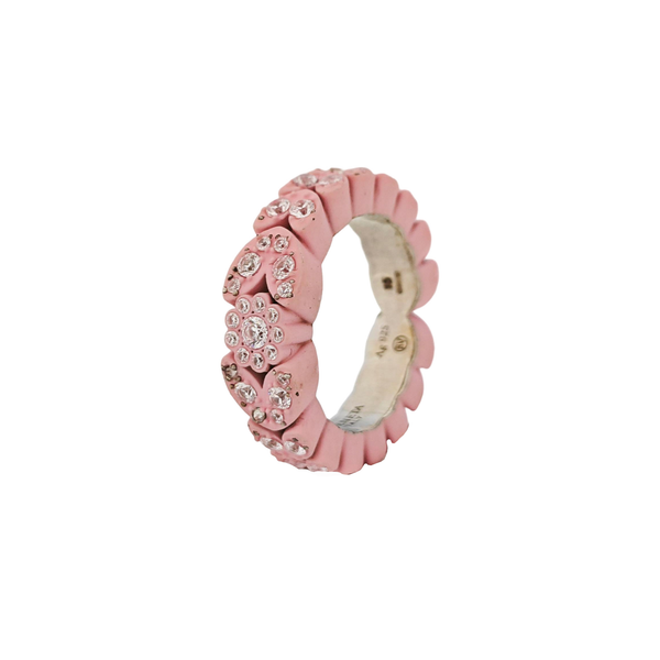 Synthetic Material Pink Ring HK 15