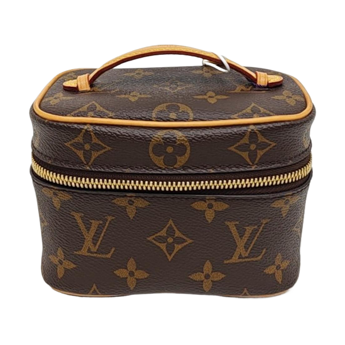 NICE Super Mini Monogram Coated Canvas Brown