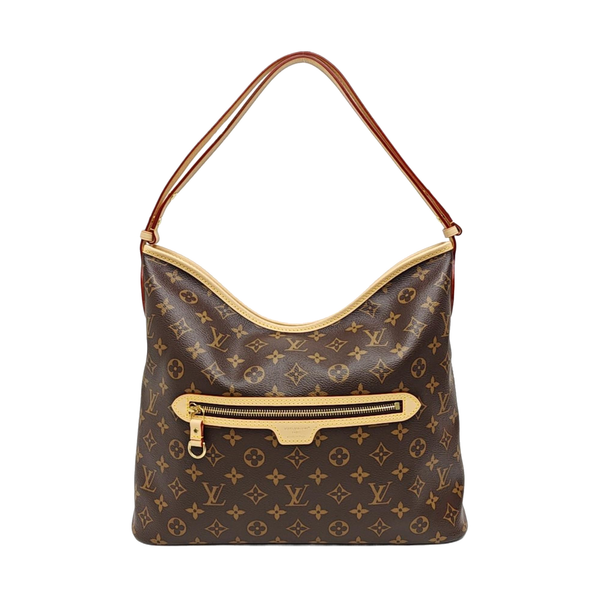 Line Up Monogram Coated Canvas Brown