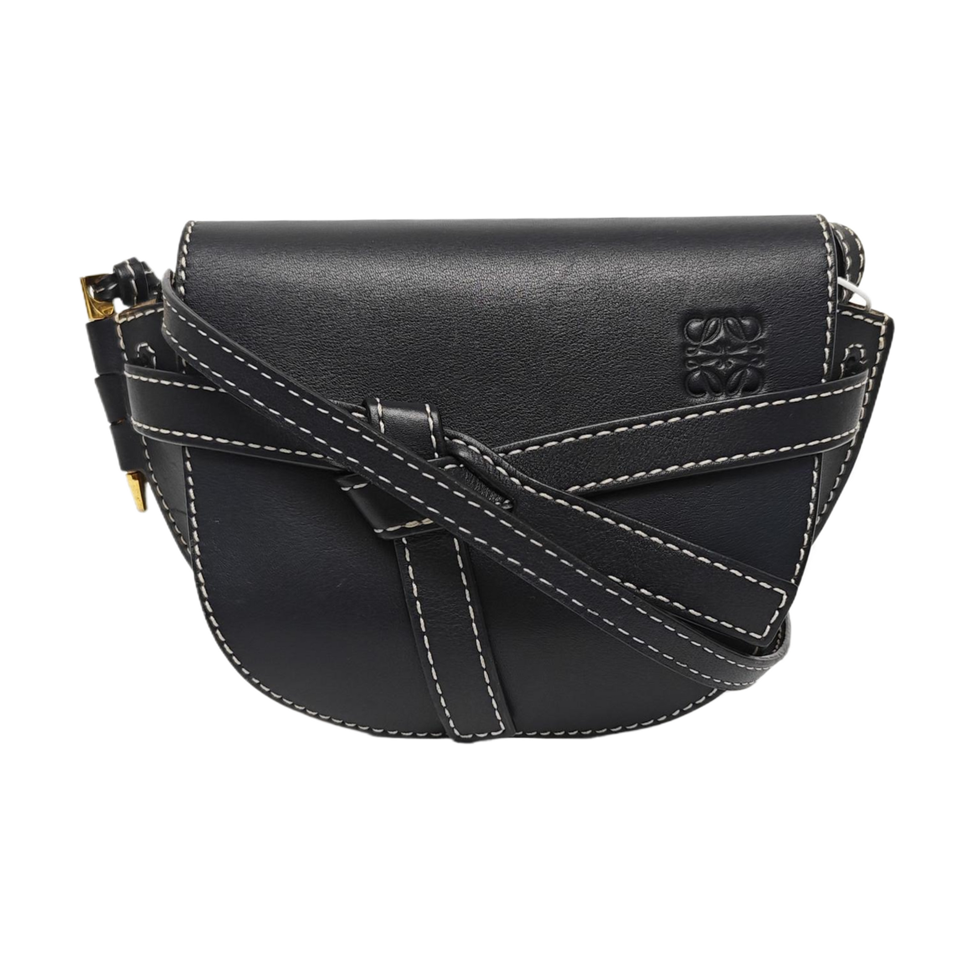 Gate Mini Calfskin Black