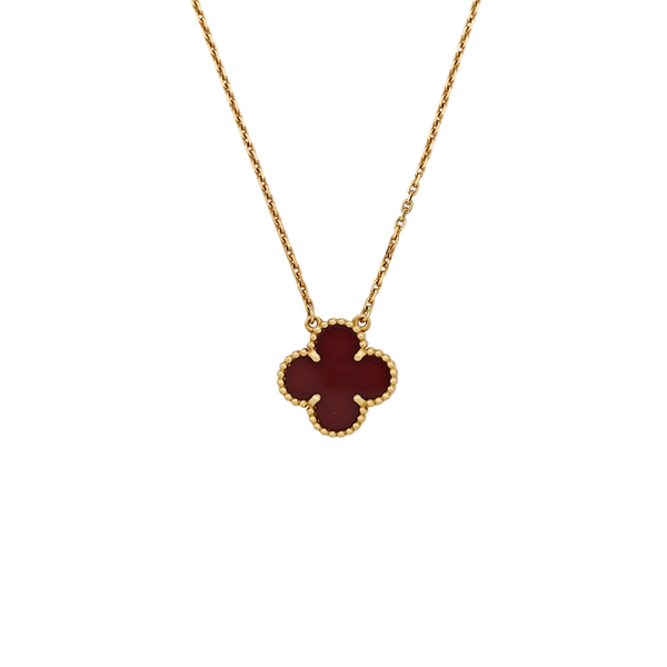 Vintage Alhambra 18k Gold Necklace
