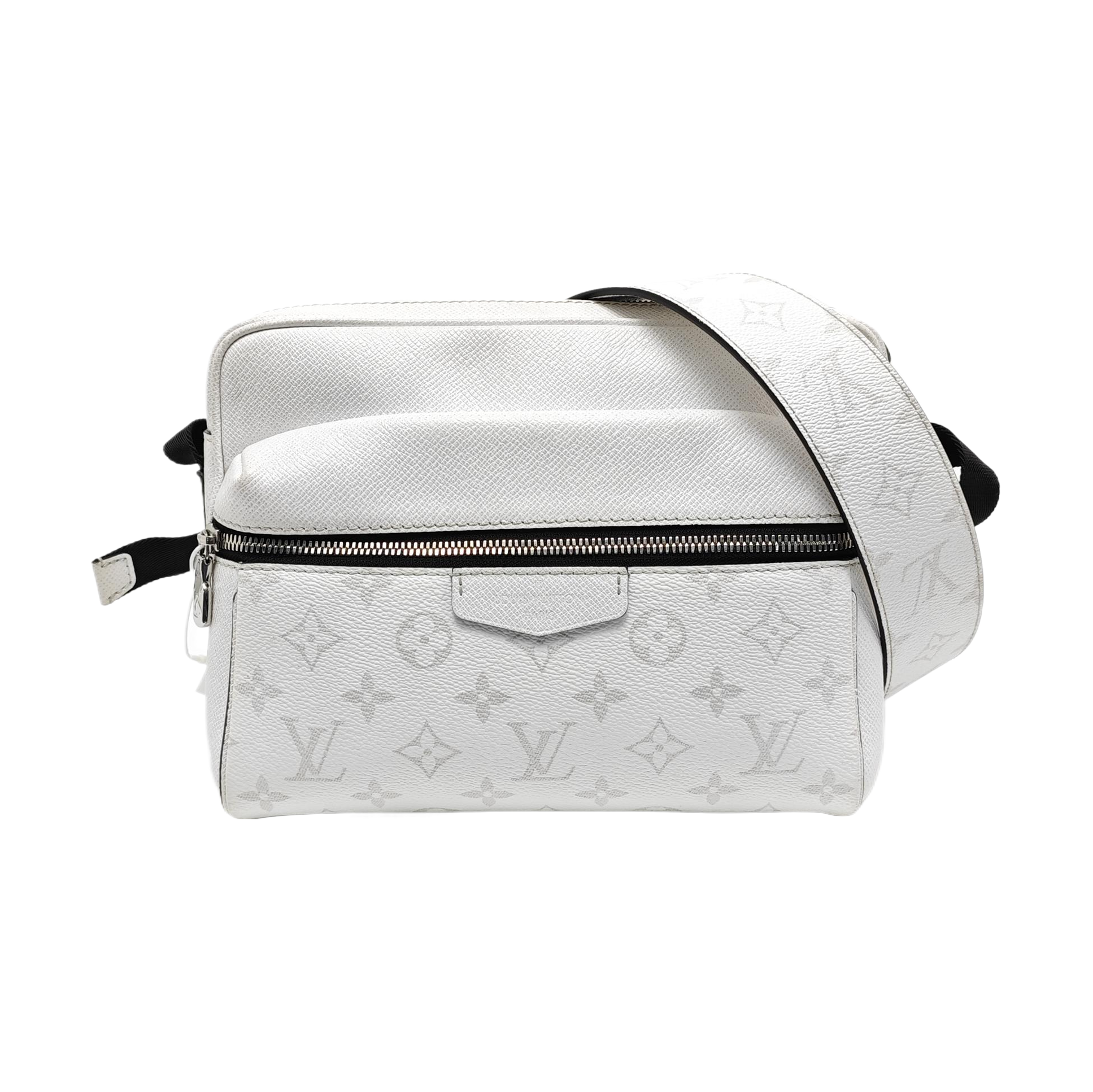 OUTDOOR PM Monogram Coated Canvas White