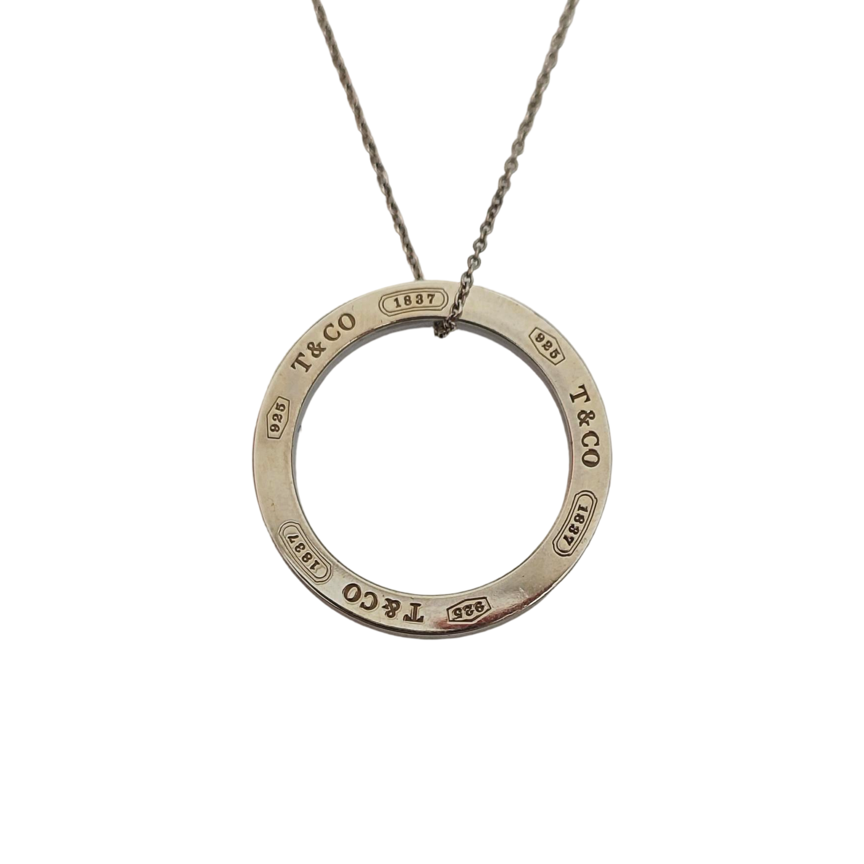 Tiffany 1837 925 Sterling Silver Necklace