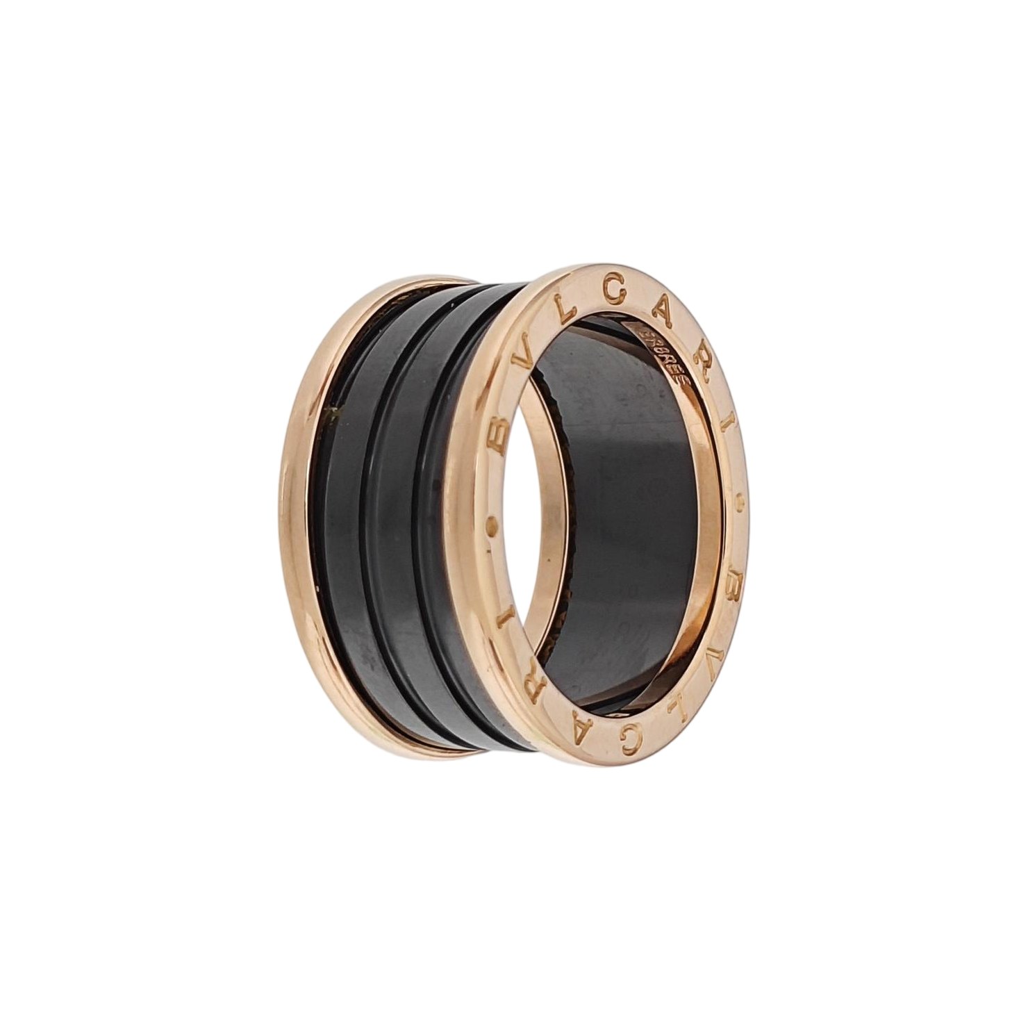 B.ZERO1 18k Rose Gold Ring EU 62
