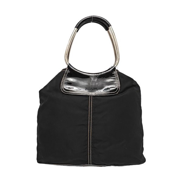 Nylon Tote Bag Black