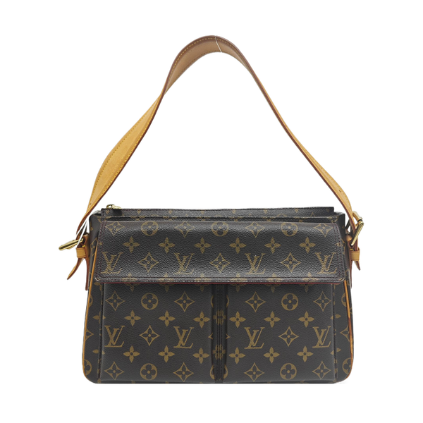 VIVA CITE Monogram Coated Canvas Brown
