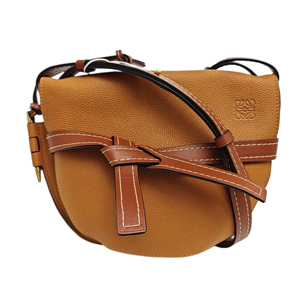 Gate Small Calfskin Brown