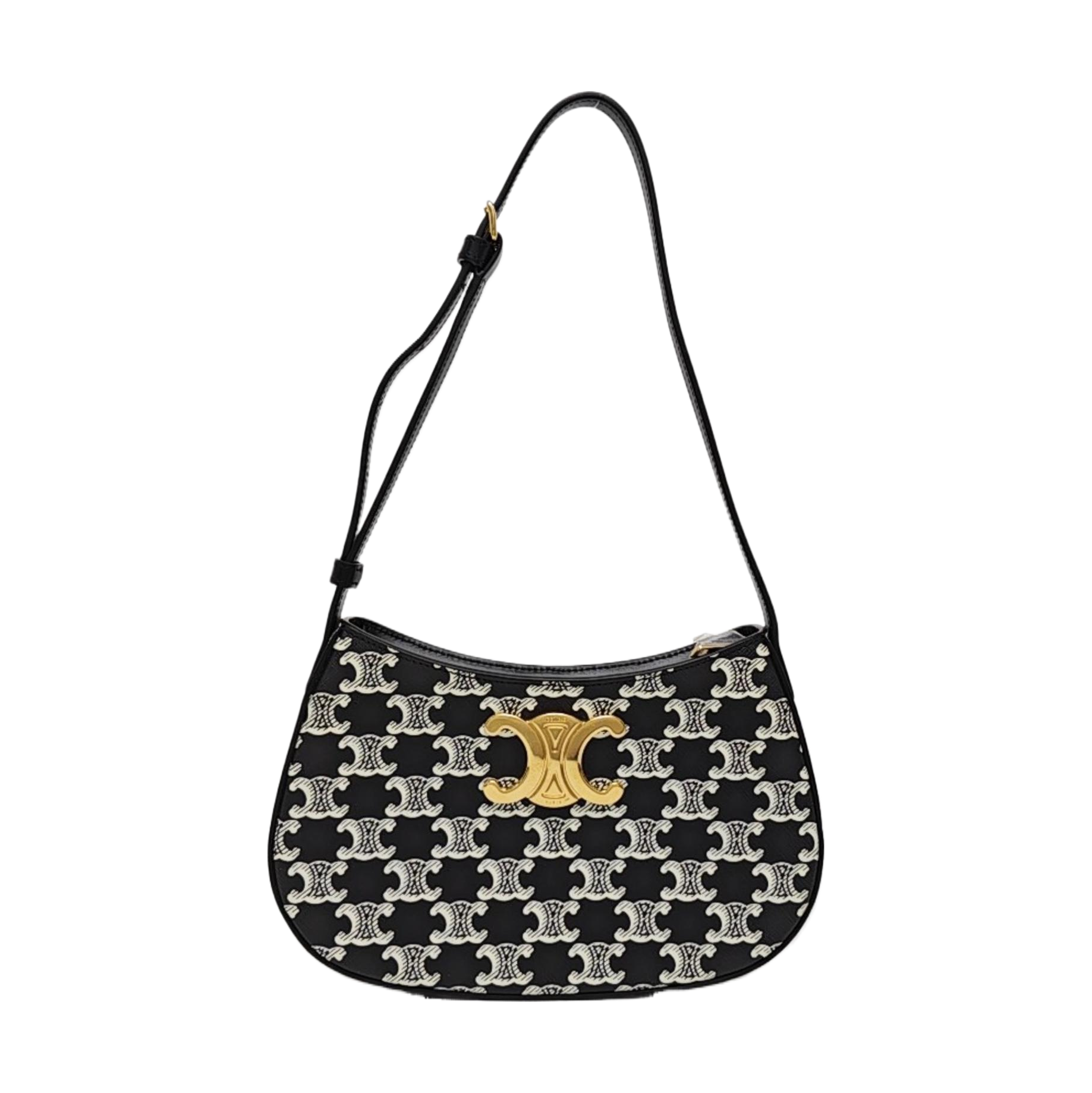 TILLY Medium Calfskin Black