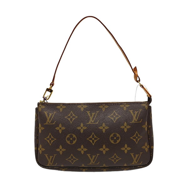 ACCESSOIRES Monogram Coated Canvas Brown