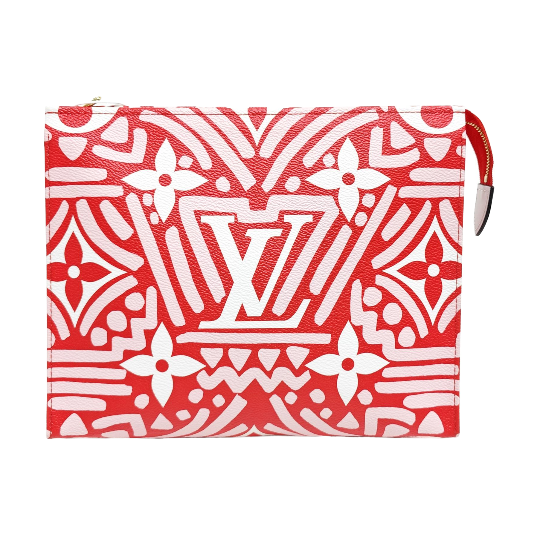 TOILET POCKET 26 Coated Canvas Red