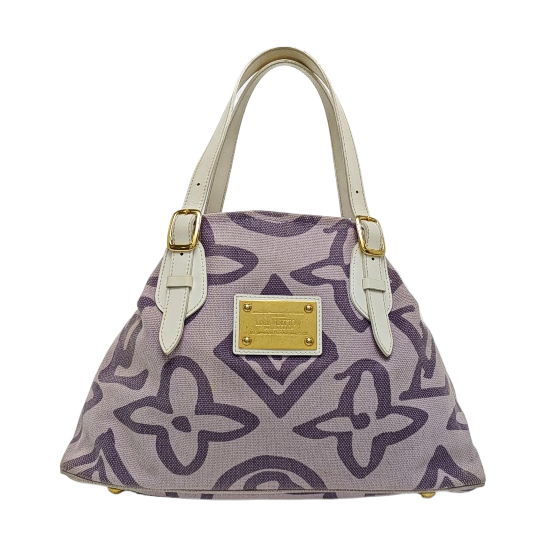 TAHITIENNE CABAS MM Monogram Canvas Purple