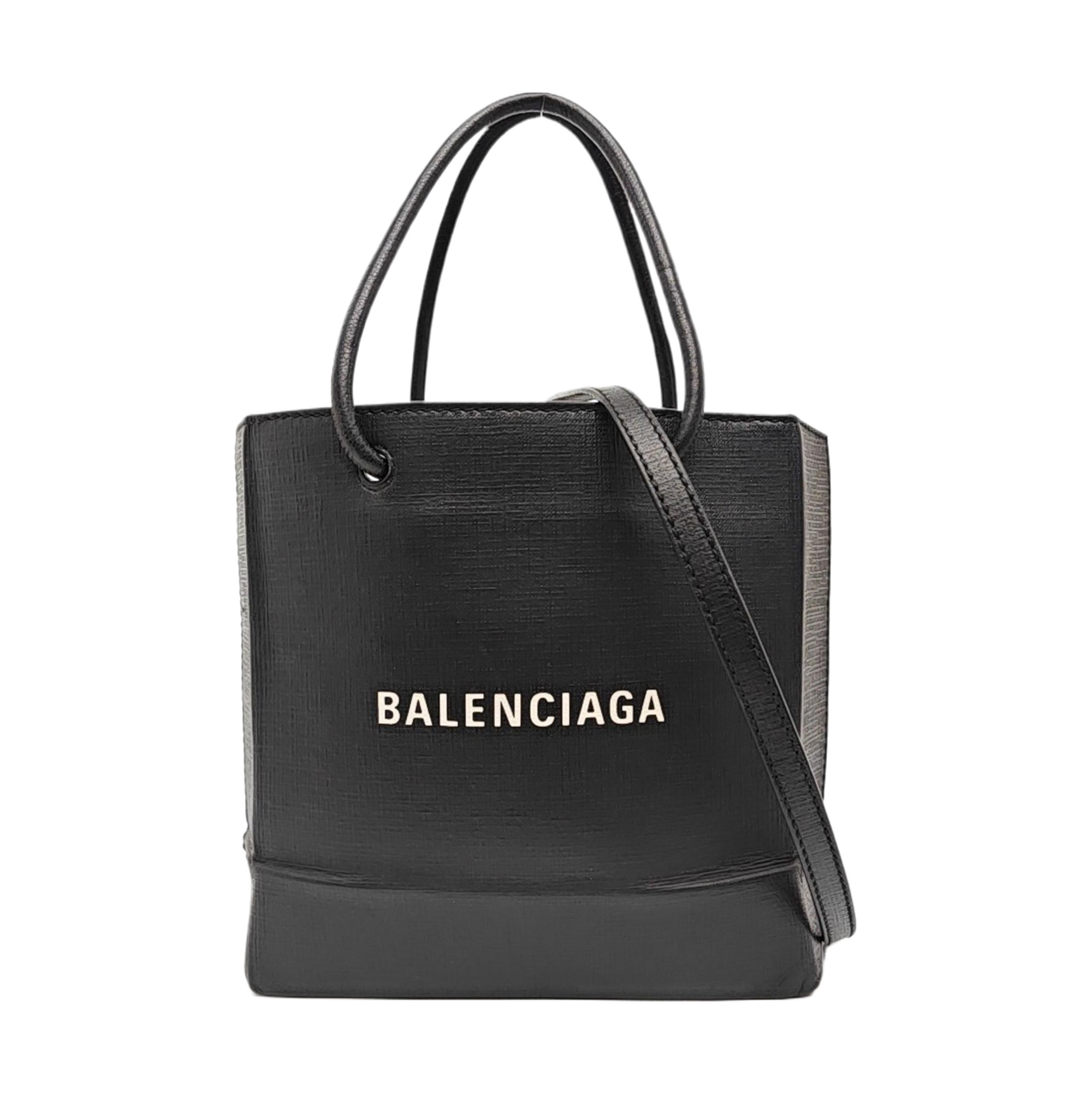 Shopping Bag Super Mini Calfskin Black