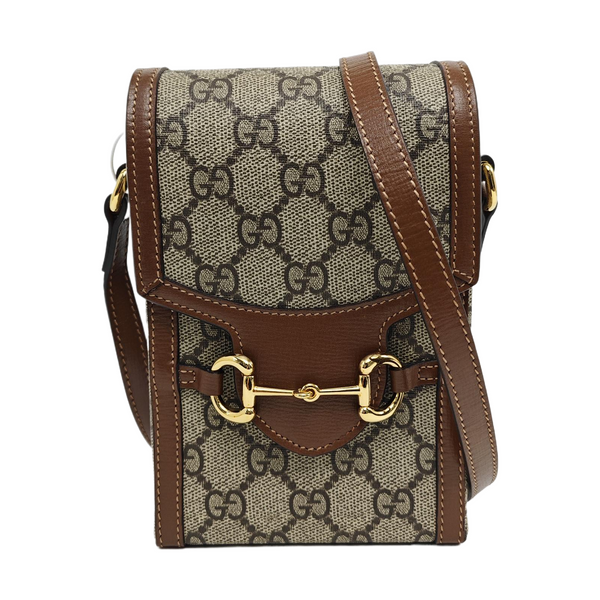 Horsebit 1955 Mini Coated Canvas Beige