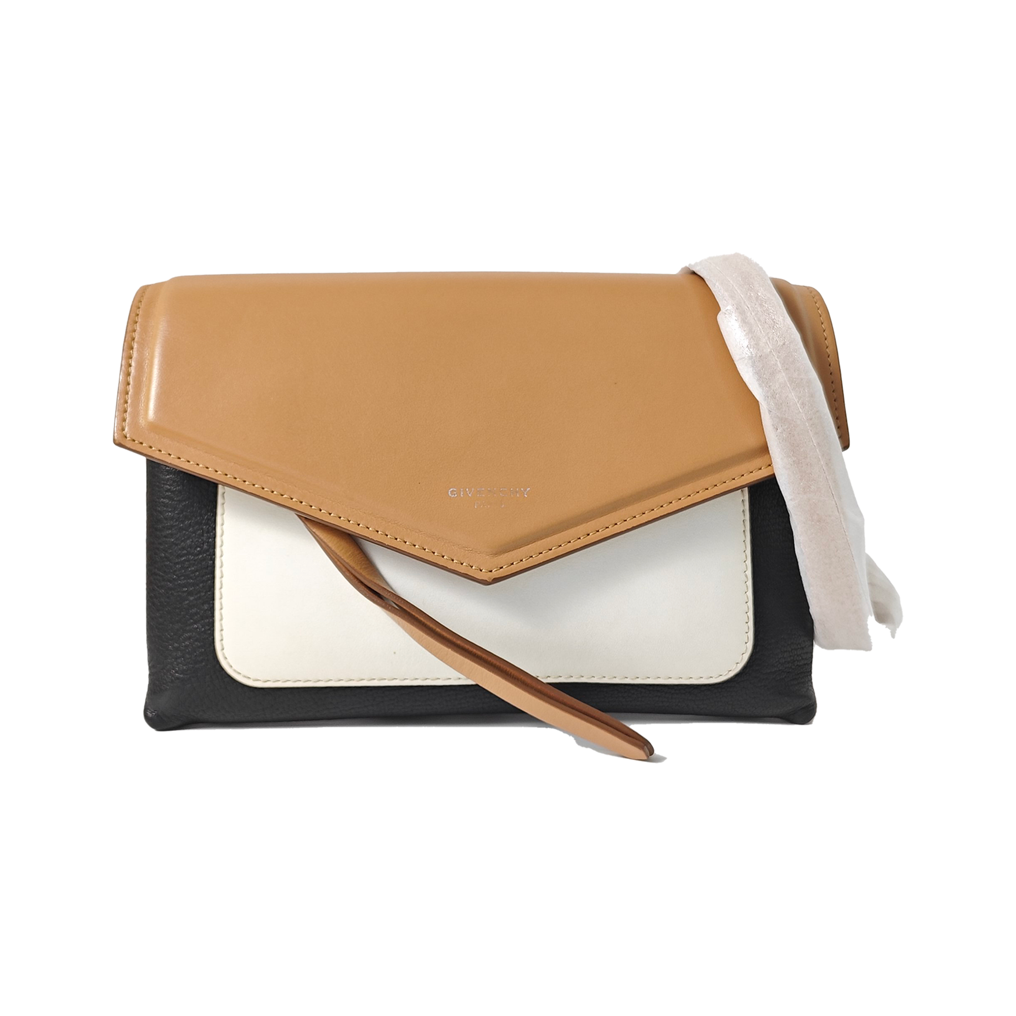 Calfskin Crossbody Bag Brown