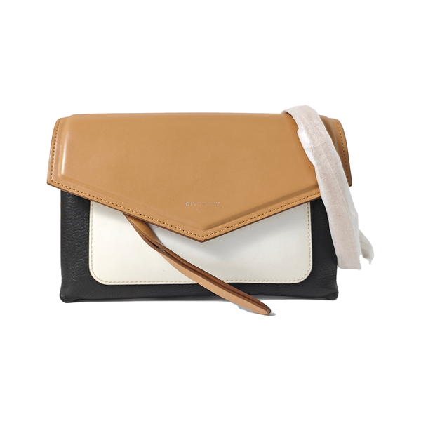 Calfskin Crossbody Bag Brown