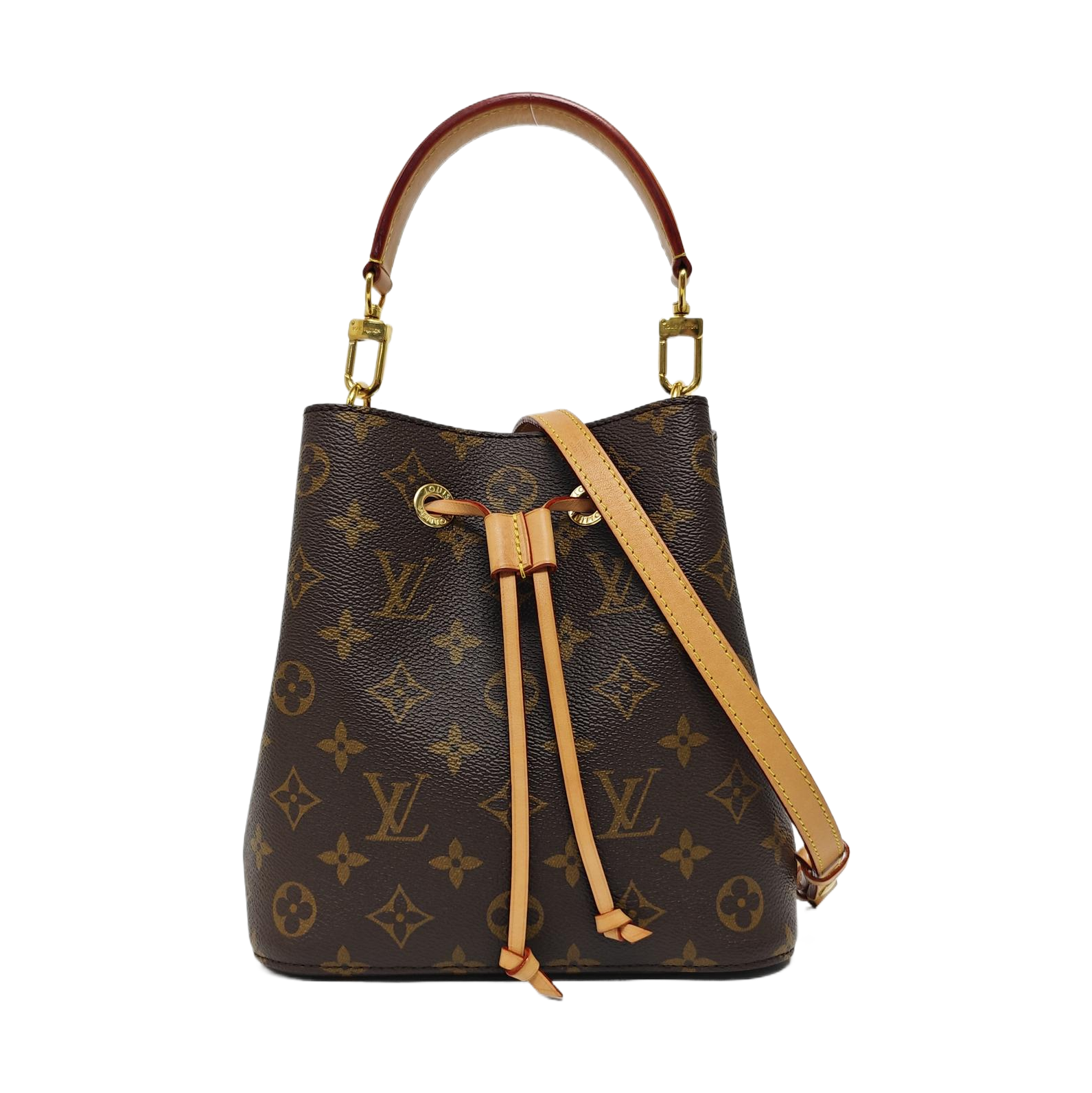 NÉONOÉ BB Monogram Coated Canvas Brown