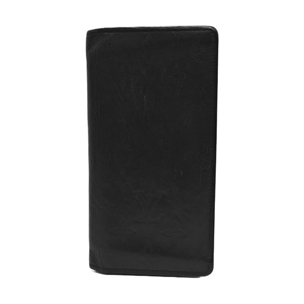 BRAZZA Monogram Calfskin Black Wallet