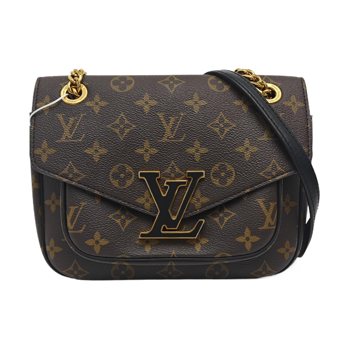 PASSY Monogram Coated Canvas Brown